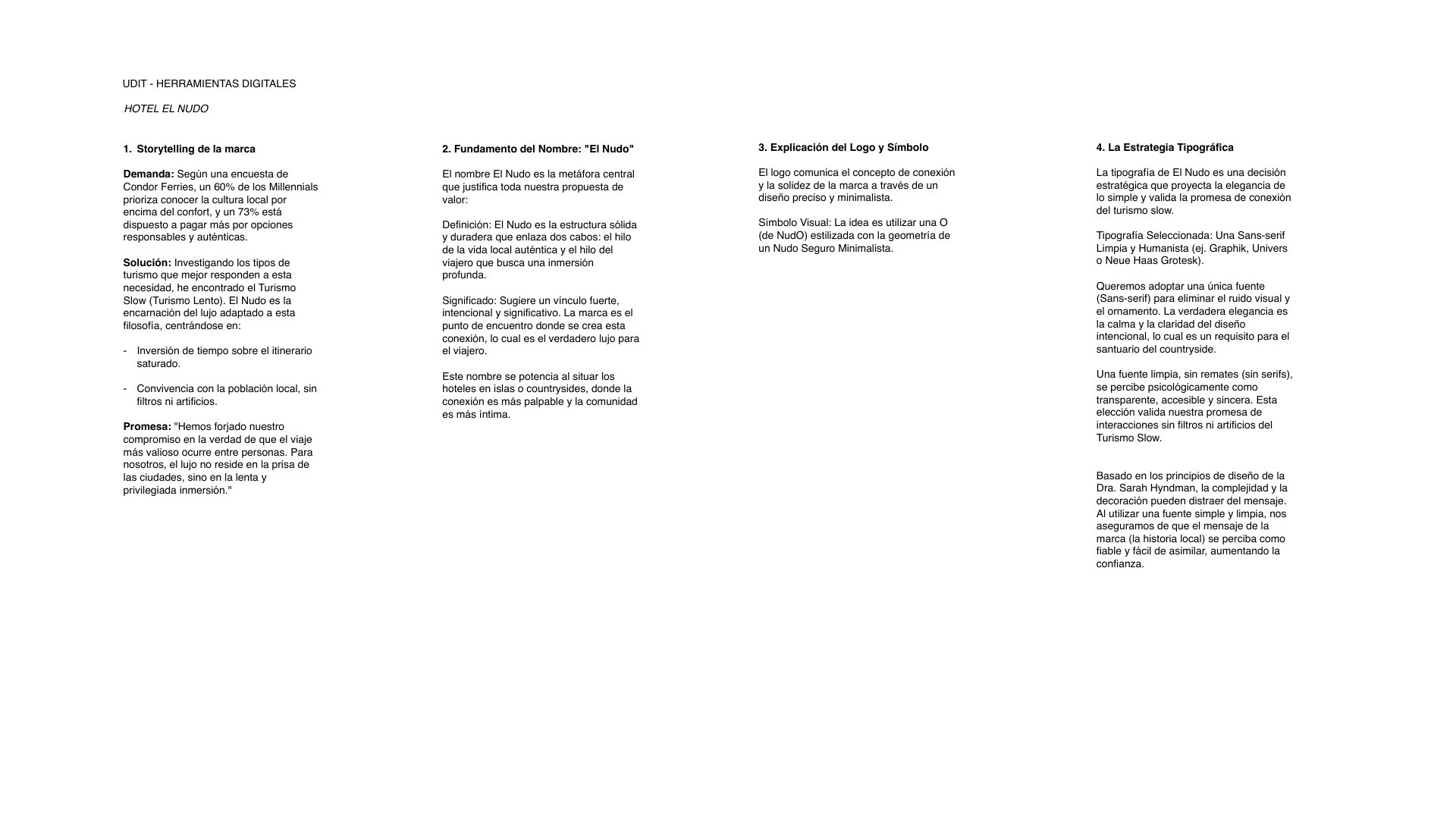 Case study banner de El Nudo Hotel